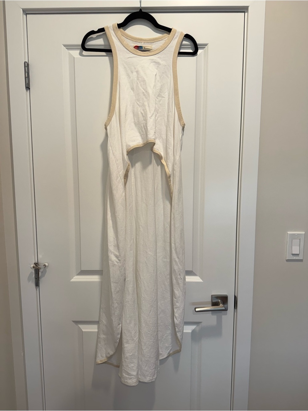 FP Beach High Low Tank with Contrast Trim